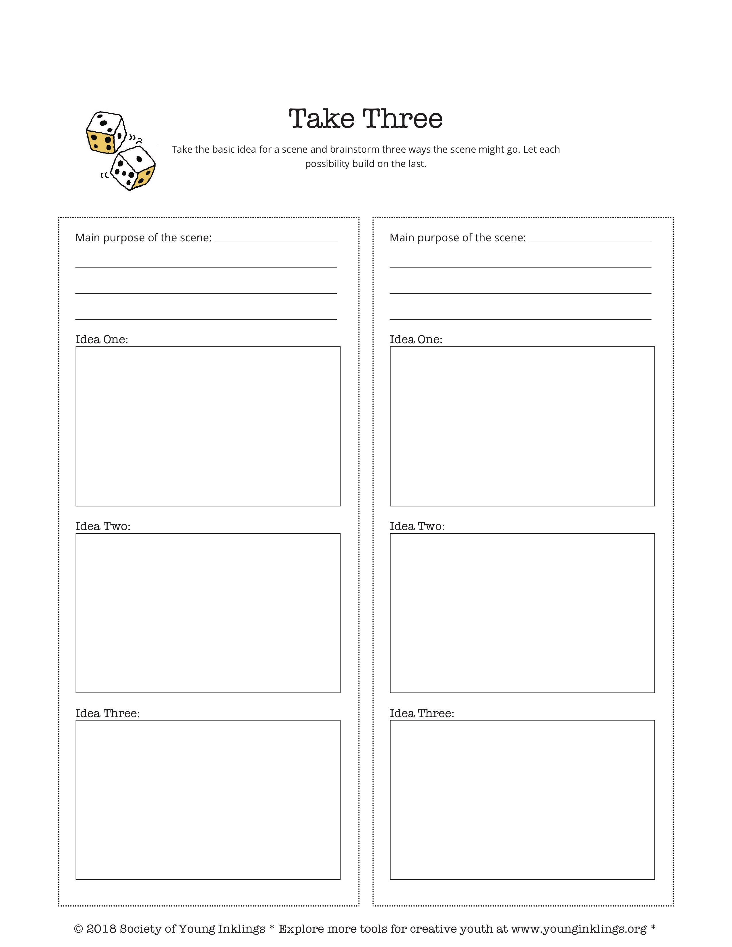 Learn a few quick-thinking brainstorming games that writers can use in lots of circumstances. Includes printable worksheets for parents educators and students.