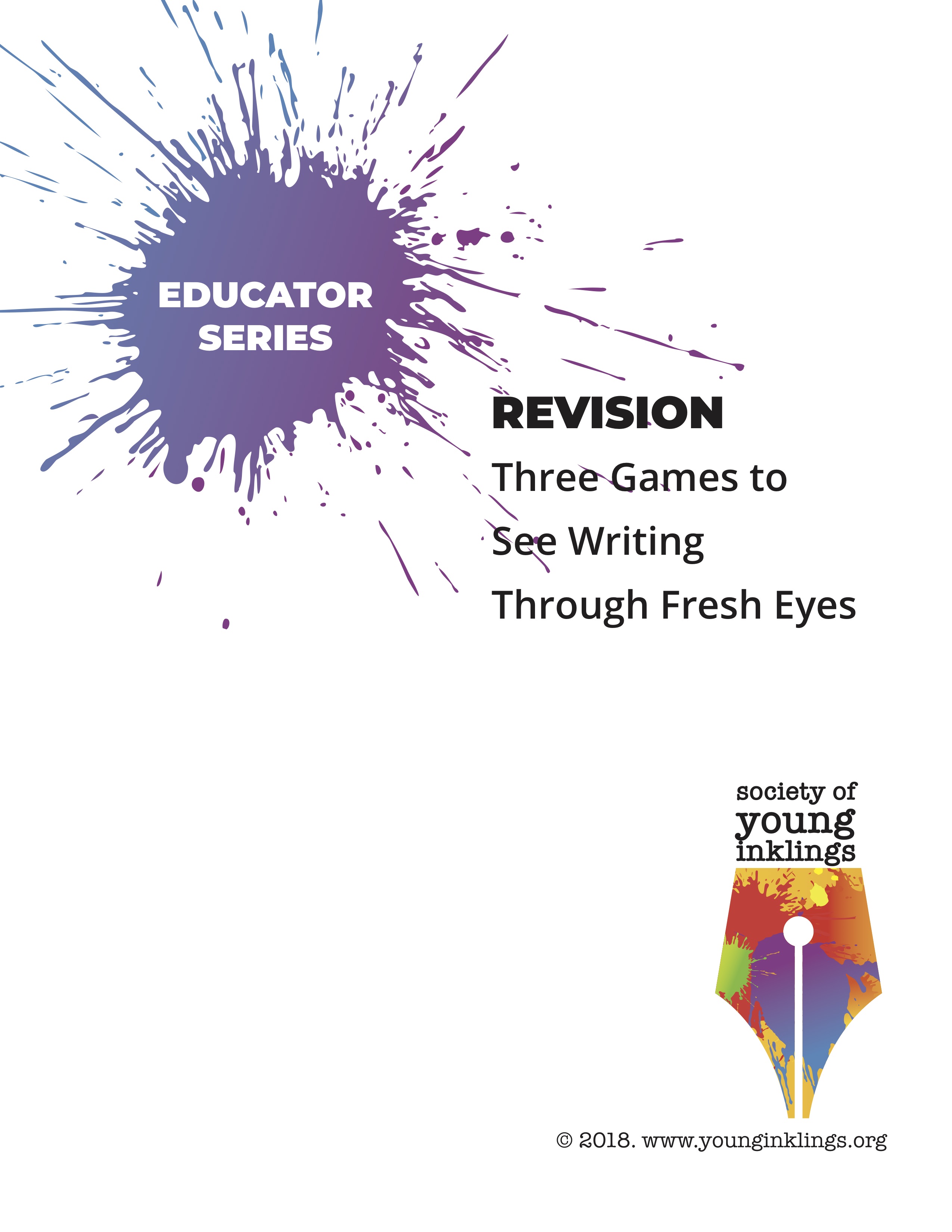 Games for educators to use in the classroom to help writers with the revision process.