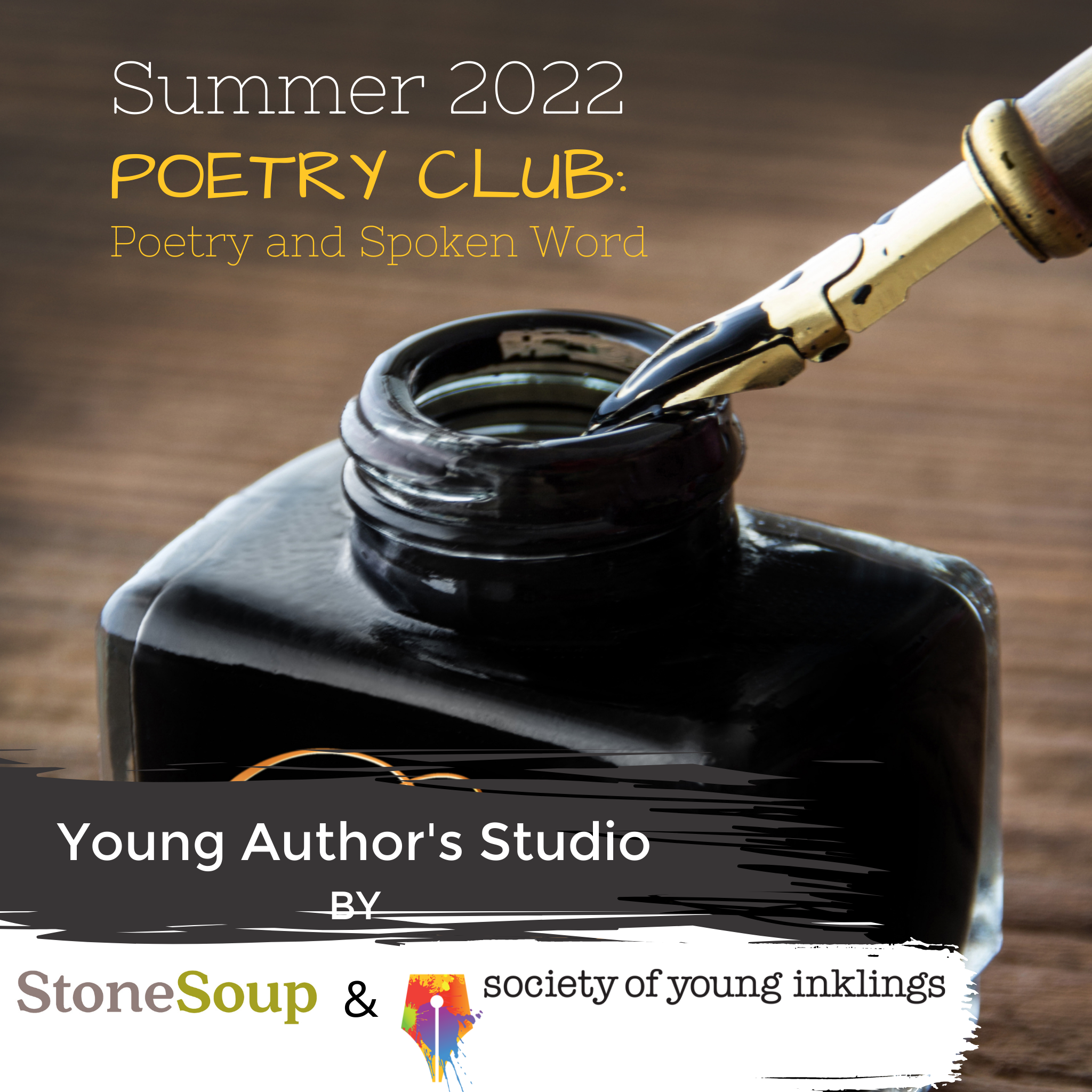 Poetry Club Summer Camp Logo 2022