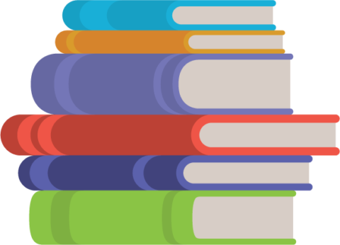 A stack of books symbolizing the layers of discovery in solo travel