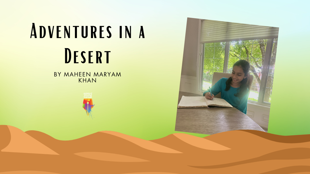 Adventures in a Desert by Maheen Maryam Khan {Inklings Book Contest 2023 Finalist}