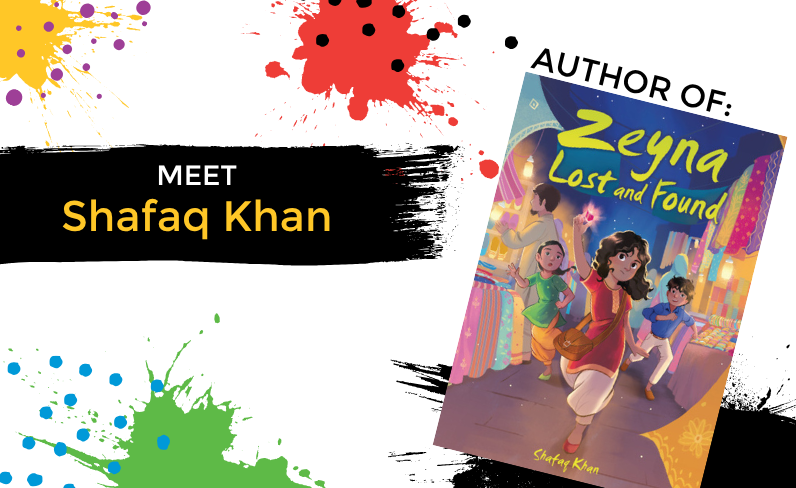 Meet Shafaq Khan author of Zeyna Lost and Found